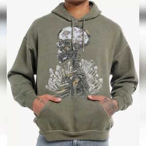 NWOT Social Collision Shroom Head Hoodie